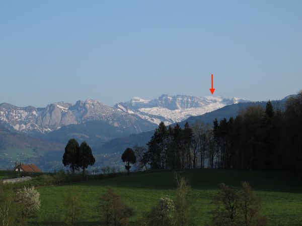1 Bächistock von meiner Terrasse